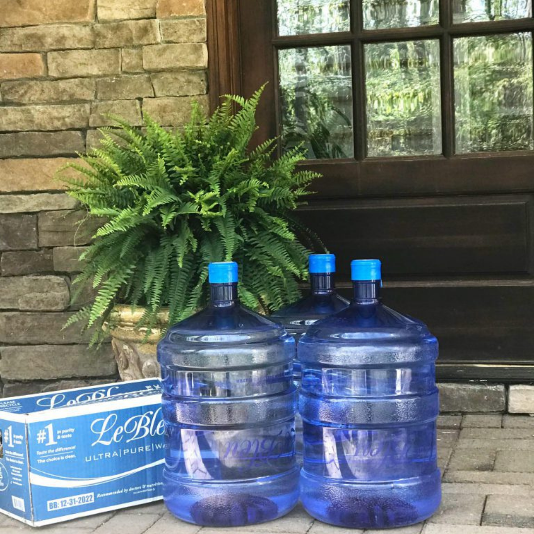 Bottled Water Delivery Service - Le Bleu East Tennessee